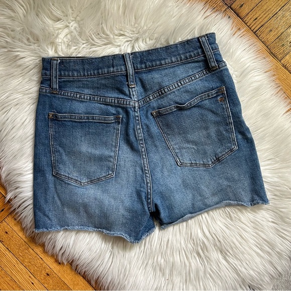 Madewell The High Waist Denim Shorts - Picture 5 of 8